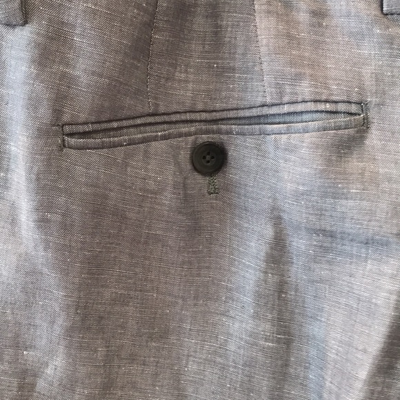 Le Chateau Linen Vest Suit. - Picture 10 of 16